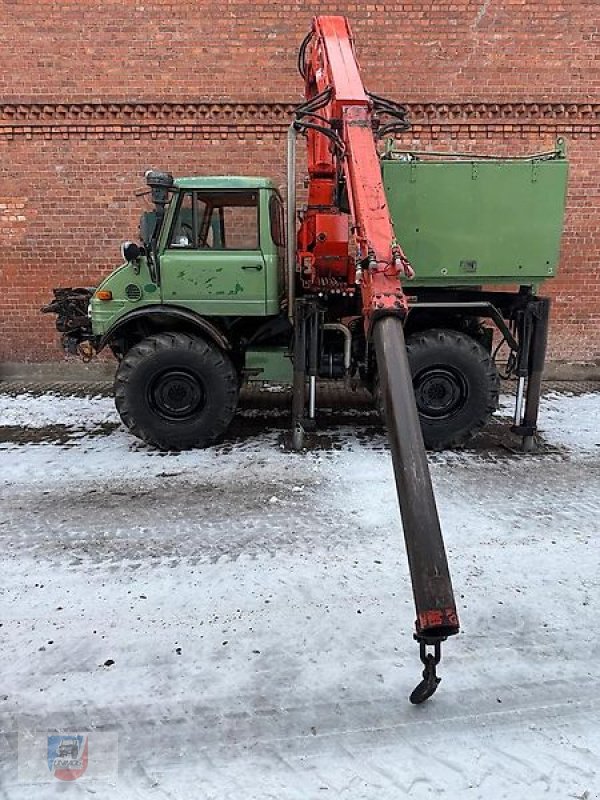 Unimog tip Mercedes-Benz 406 Seilwinde Kran Atlas AK3006 BJ79 H-Gutachten 19%MwSt, Gebrauchtmaschine in Fitzen (Poză 7)