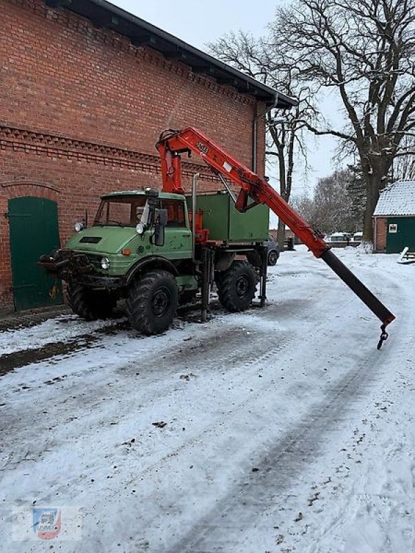 Unimog tip Mercedes-Benz 406 Seilwinde Kran Atlas AK3006 BJ79 H-Gutachten 19%MwSt, Gebrauchtmaschine in Fitzen (Poză 16)