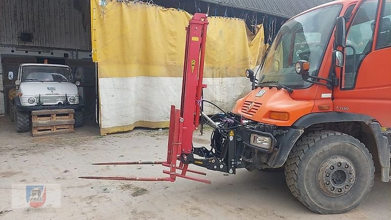 Unimog a típus Mercedes-Benz Frontkraftheber Hydraulik Lesnik PU26 Anbau-Platte Mwst., Gebrauchtmaschine ekkor: Fitzen (Kép 15)