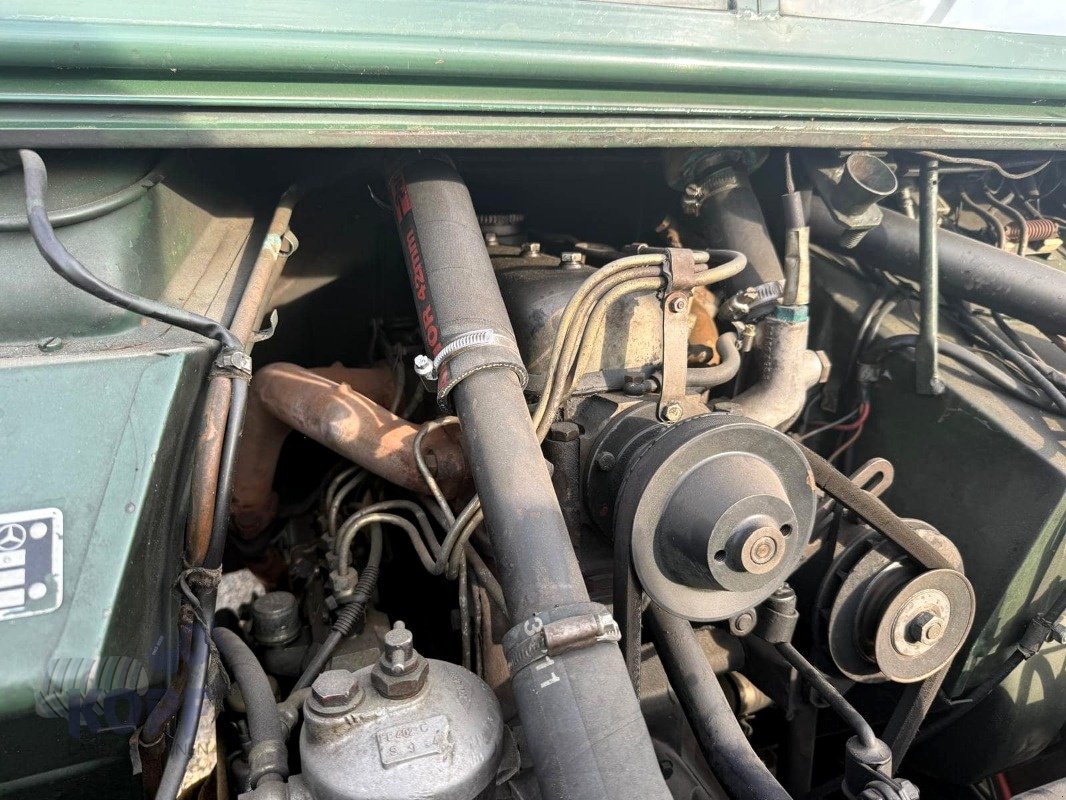 Unimog типа Mercedes-Benz Mercedes Unimog U 411 komplett restauriert, FZ, FH, Heckkrafthebe, Kippritsche, Gebrauchtmaschine в Schutterzell (Фотография 9)