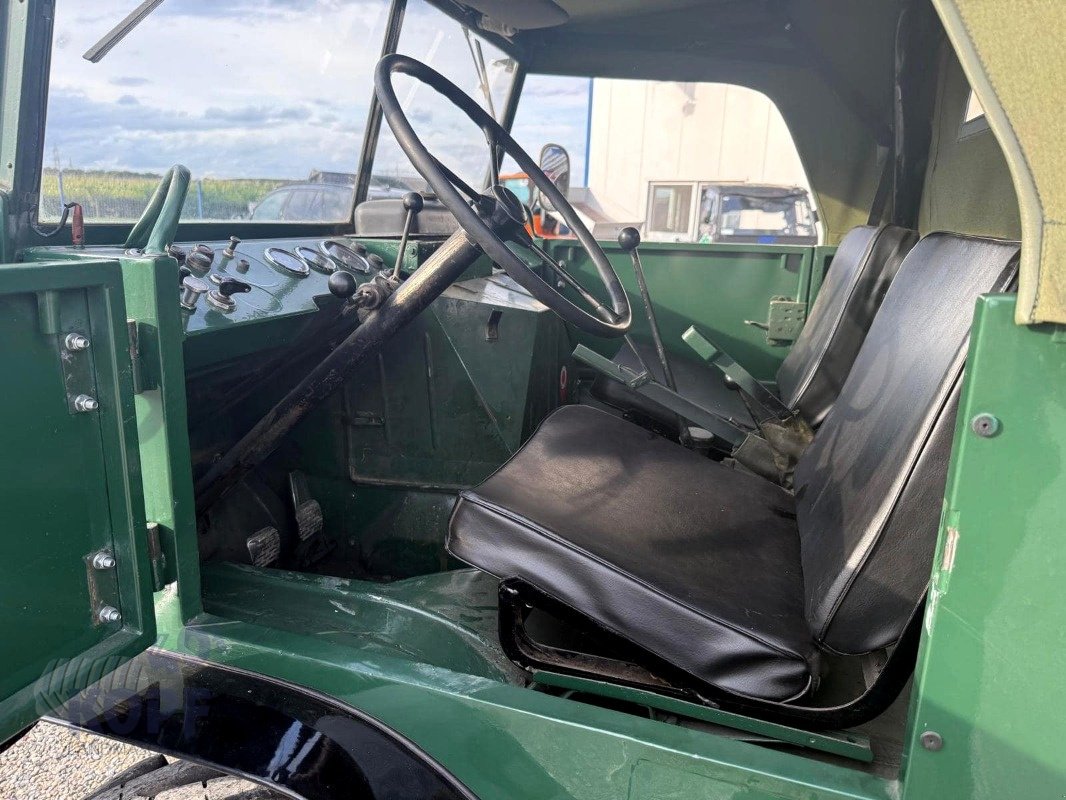 Unimog типа Mercedes-Benz Mercedes Unimog U 411 komplett restauriert, FZ, FH, Heckkrafthebe, Kippritsche, Gebrauchtmaschine в Schutterzell (Фотография 15)