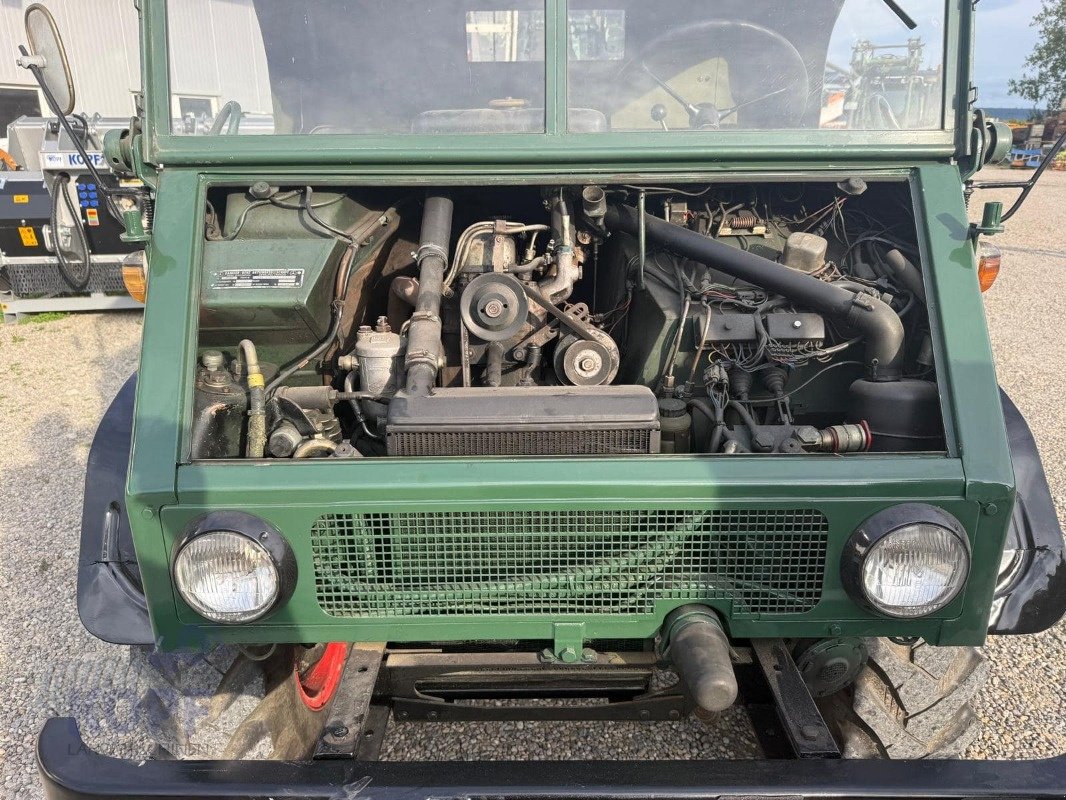Unimog типа Mercedes-Benz Mercedes Unimog U 411 komplett restauriert, FZ, FH, Heckkrafthebe, Kippritsche, Gebrauchtmaschine в Schutterzell (Фотография 19)