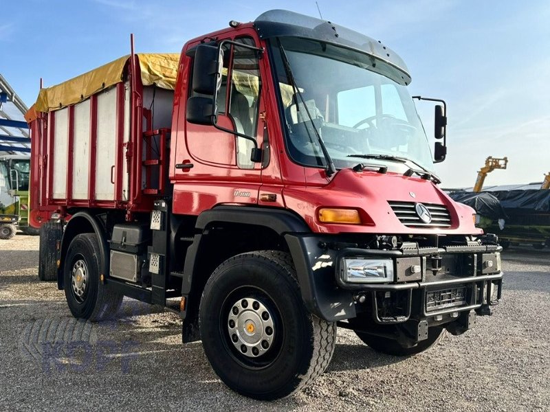 Unimog typu Mercedes-Benz Mercedes Unimog U400 Kipppritsche LOF Zulassung, Gebrauchtmaschine v Schutterzell