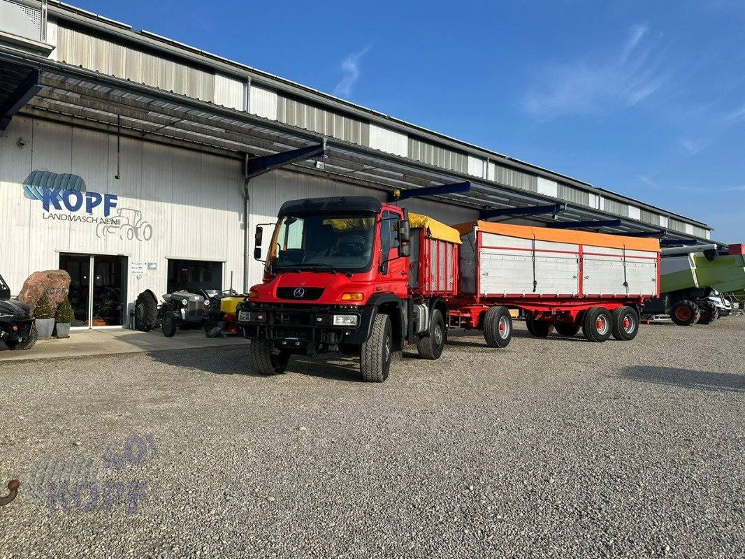 Unimog del tipo Mercedes-Benz Mercedes Unimog U400 Kipppritsche LOF Zulassung, Gebrauchtmaschine en Schutterzell (Imagen 2)