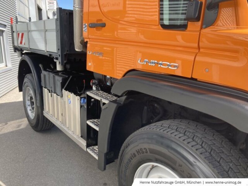 Unimog des Typs Mercedes-Benz U 435, Gebrauchtmaschine in Heimstetten (Bild 8)