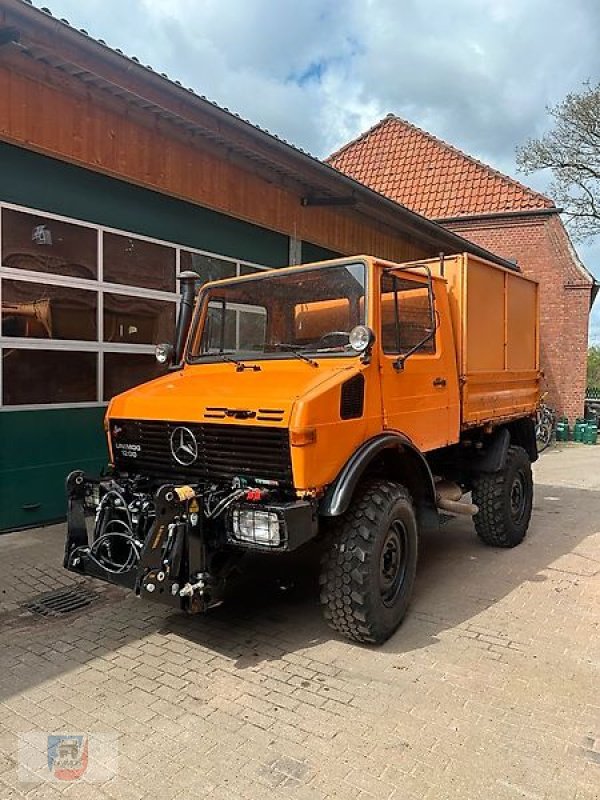 Unimog del tipo Mercedes-Benz U1200 VollAgrar Heckkraftheber Zapfwelle Lesnik U424, Gebrauchtmaschine en Fitzen (Imagen 3)