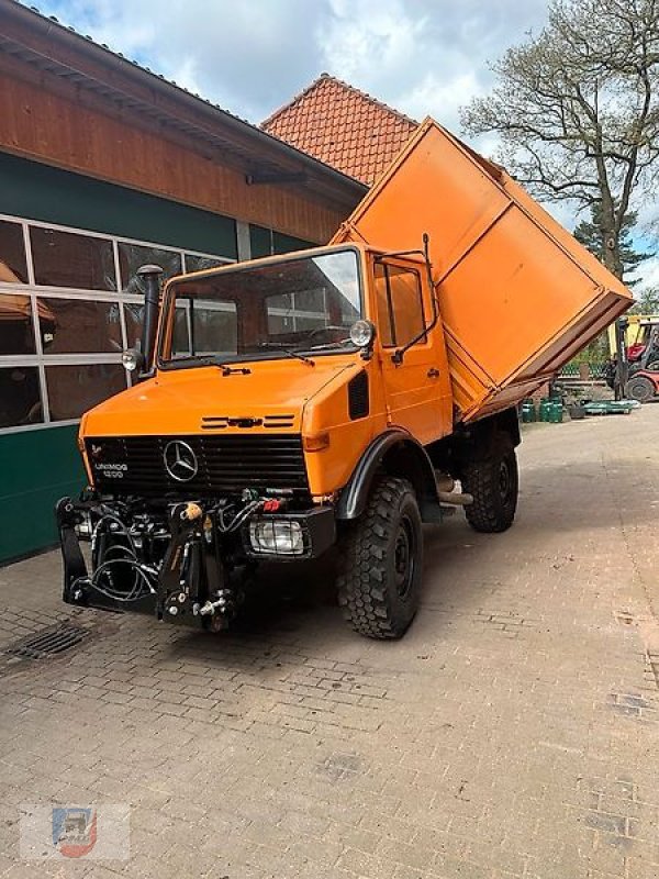 Unimog tipa Mercedes-Benz U1200 VollAgrar Heckkraftheber Zapfwelle Lesnik U424, Gebrauchtmaschine u Fitzen (Slika 1)