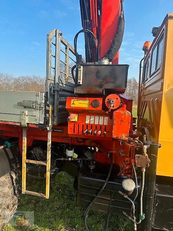 Unimog типа Mercedes-Benz U1250 L U424 Palfinger PK 105 B Kran (11,6 Meter) 1988, Gebrauchtmaschine в Fitzen (Фотография 9)