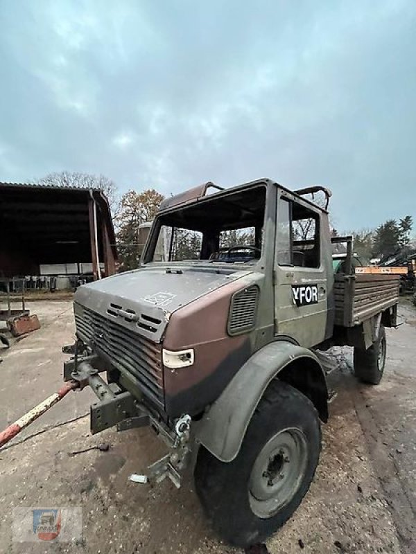 Unimog des Typs Mercedes-Benz U1300L Kabine Pritsche Ersatzteile Rahmen Achse Getriebe, Gebrauchtmaschine in Fitzen (Bild 13)