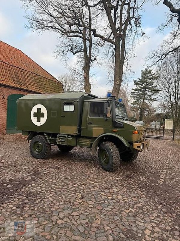 Unimog des Typs Mercedes-Benz U1300L OM366 Sani Reisemobil Expeditionsmobil KrKw, Gebrauchtmaschine in Fitzen (Bild 1)