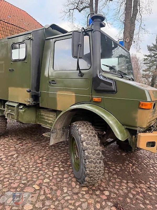 Unimog des Typs Mercedes-Benz U1300L OM366 Sani Reisemobil Expeditionsmobil KrKw, Gebrauchtmaschine in Fitzen (Bild 9)