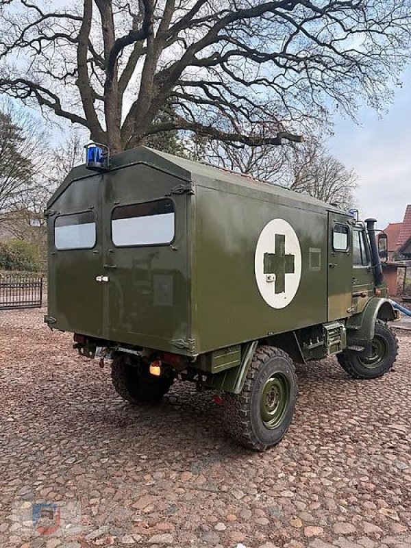 Unimog des Typs Mercedes-Benz U1300L OM366 Sani Reisemobil Expeditionsmobil KrKw, Gebrauchtmaschine in Fitzen (Bild 18)