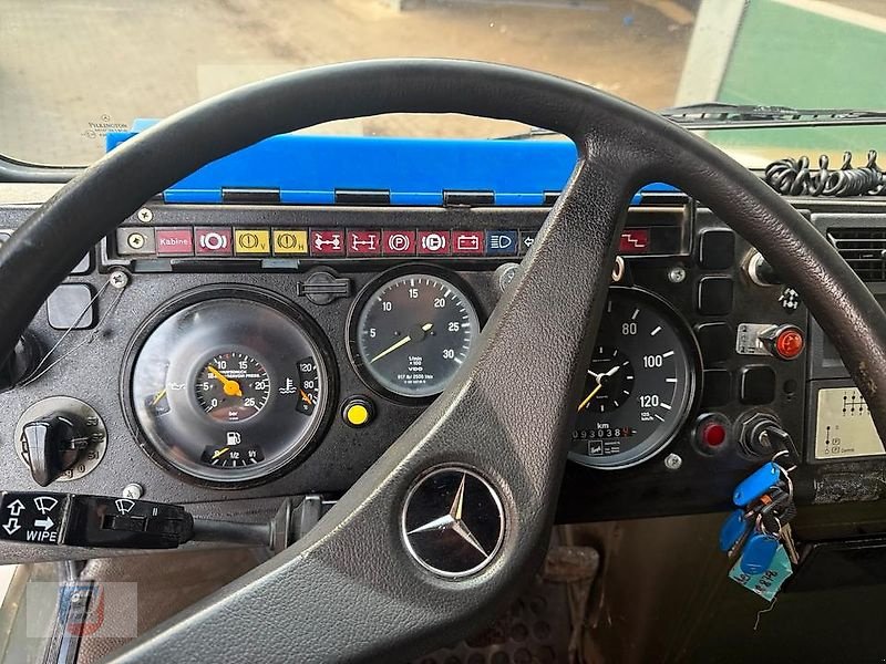 Unimog des Typs Mercedes-Benz U1300L OM366 Sani Reisemobil Expeditionsmobil KrKw, Gebrauchtmaschine in Fitzen (Bild 15)