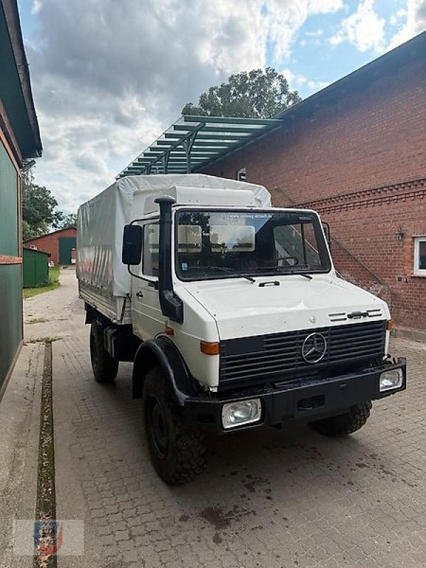 Unimog del tipo Mercedes-Benz U1300L U435 Reisemobil Expeditionsmobil H-Gut Hydraulik, Gebrauchtmaschine en Fitzen (Imagen 1)