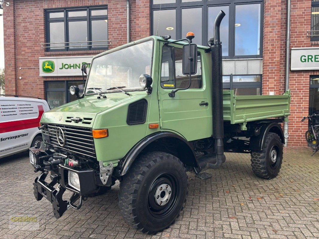 Unimog des Typs Mercedes-Benz U1450, Gebrauchtmaschine in Ahaus (Bild 1)