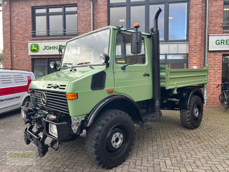 Unimog des Typs Mercedes-Benz U1450, Gebrauchtmaschine in Ahaus (Bild 1)