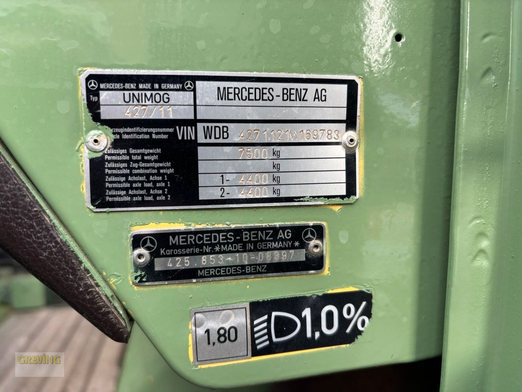 Unimog des Typs Mercedes-Benz U1450, Gebrauchtmaschine in Ahaus (Bild 20)