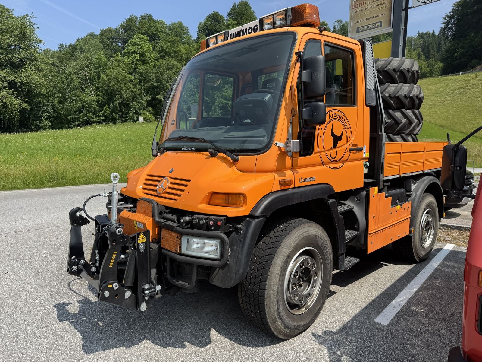 Unimog typu Mercedes-Benz U400, Gebrauchtmaschine v Hopfgarten (Obrázek 12)