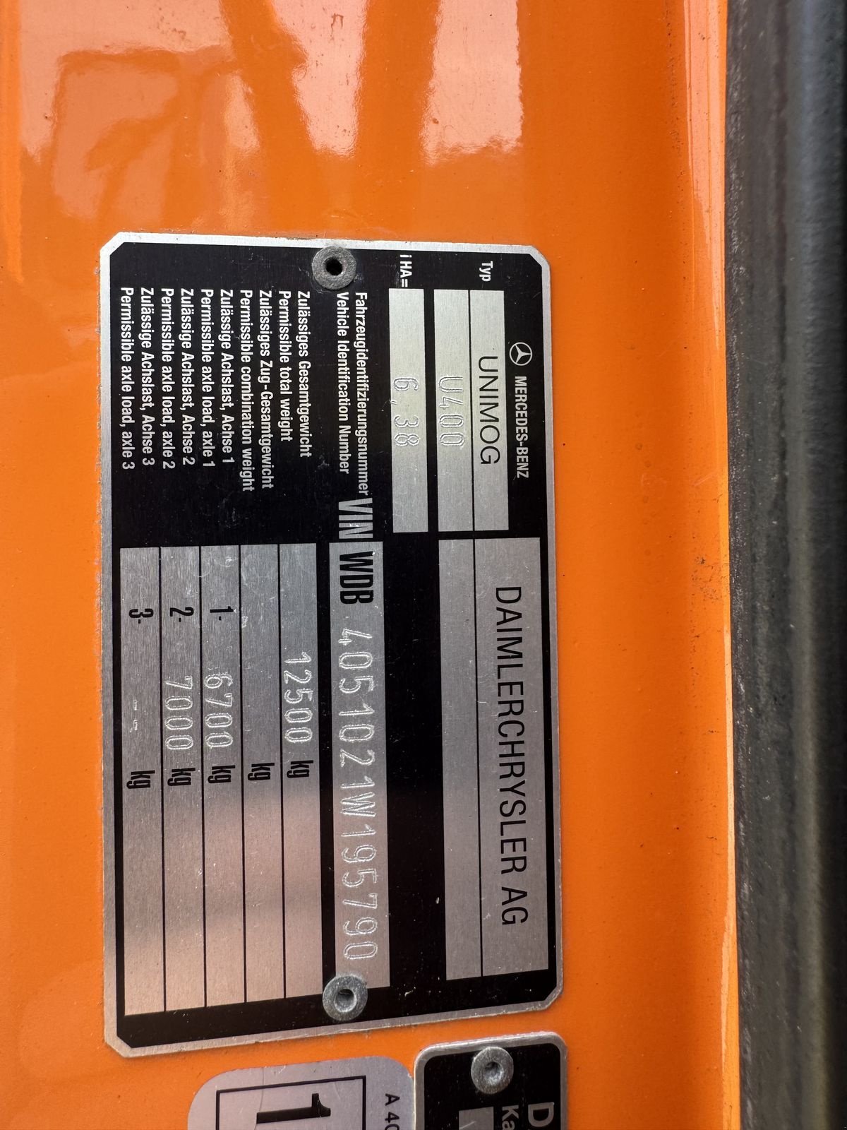 Unimog typu Mercedes-Benz U400, Gebrauchtmaschine v Hopfgarten (Obrázek 9)