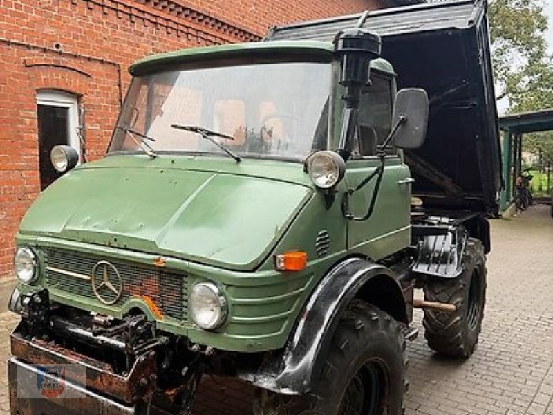 Unimog za tip Mercedes-Benz U406 U84 Agrar Großes Getriebe Kipper inkl. Mwst., Gebrauchtmaschine u Fitzen (Slika 1)