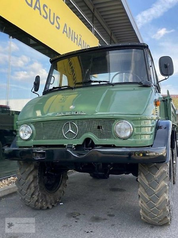 Unimog Türe ait Mercedes-Benz UNIMOG 403 Oldtimer Sammlerstück Restauriert, Gebrauchtmaschine içinde Gevelsberg (resim 3)
