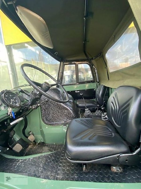 Unimog Türe ait Mercedes-Benz UNIMOG 403 Oldtimer Sammlerstück Restauriert, Gebrauchtmaschine içinde Gevelsberg (resim 10)