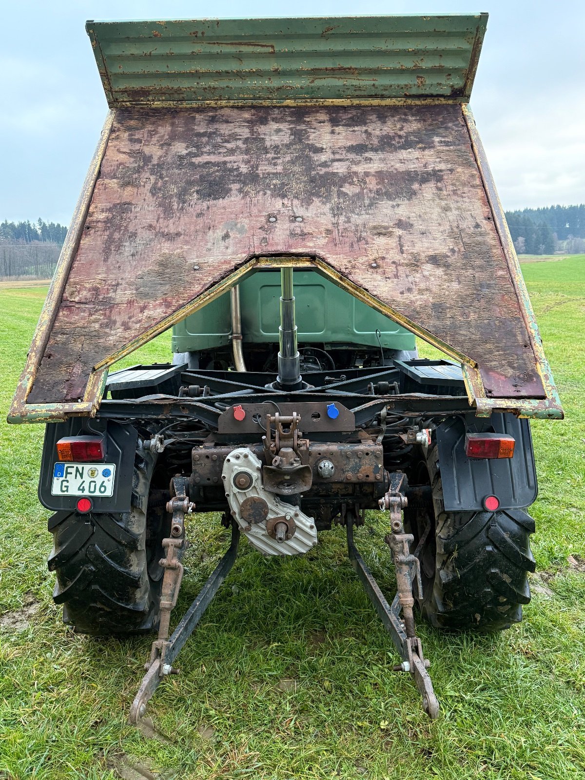 Unimog a típus Mercedes-Benz Unimog 406, Gebrauchtmaschine ekkor: Neukirch (Kép 3)