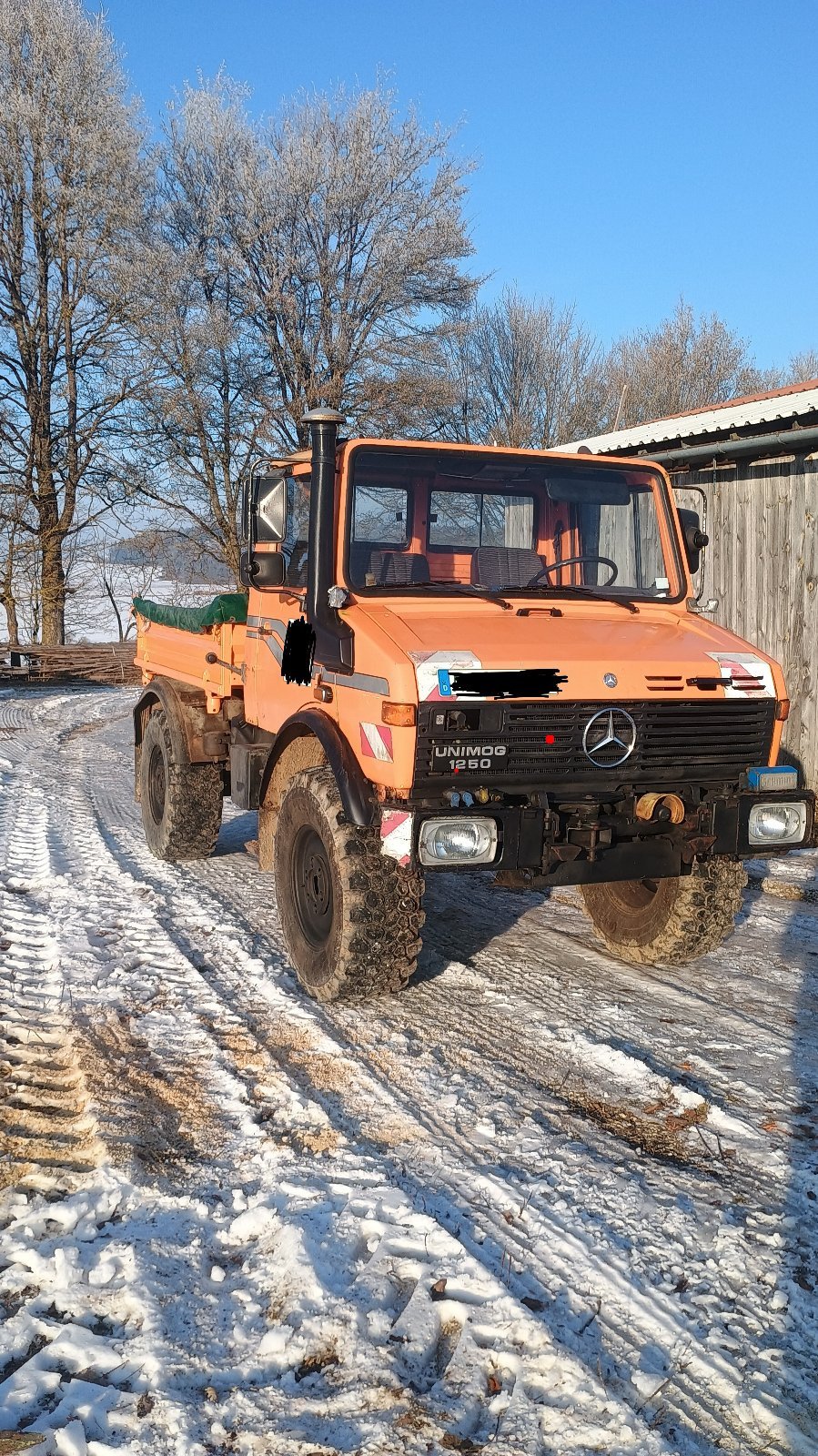 Unimog del tipo Mercedes-Benz Unimog U 1250, Gebrauchtmaschine en Kastl (Imagen 1)