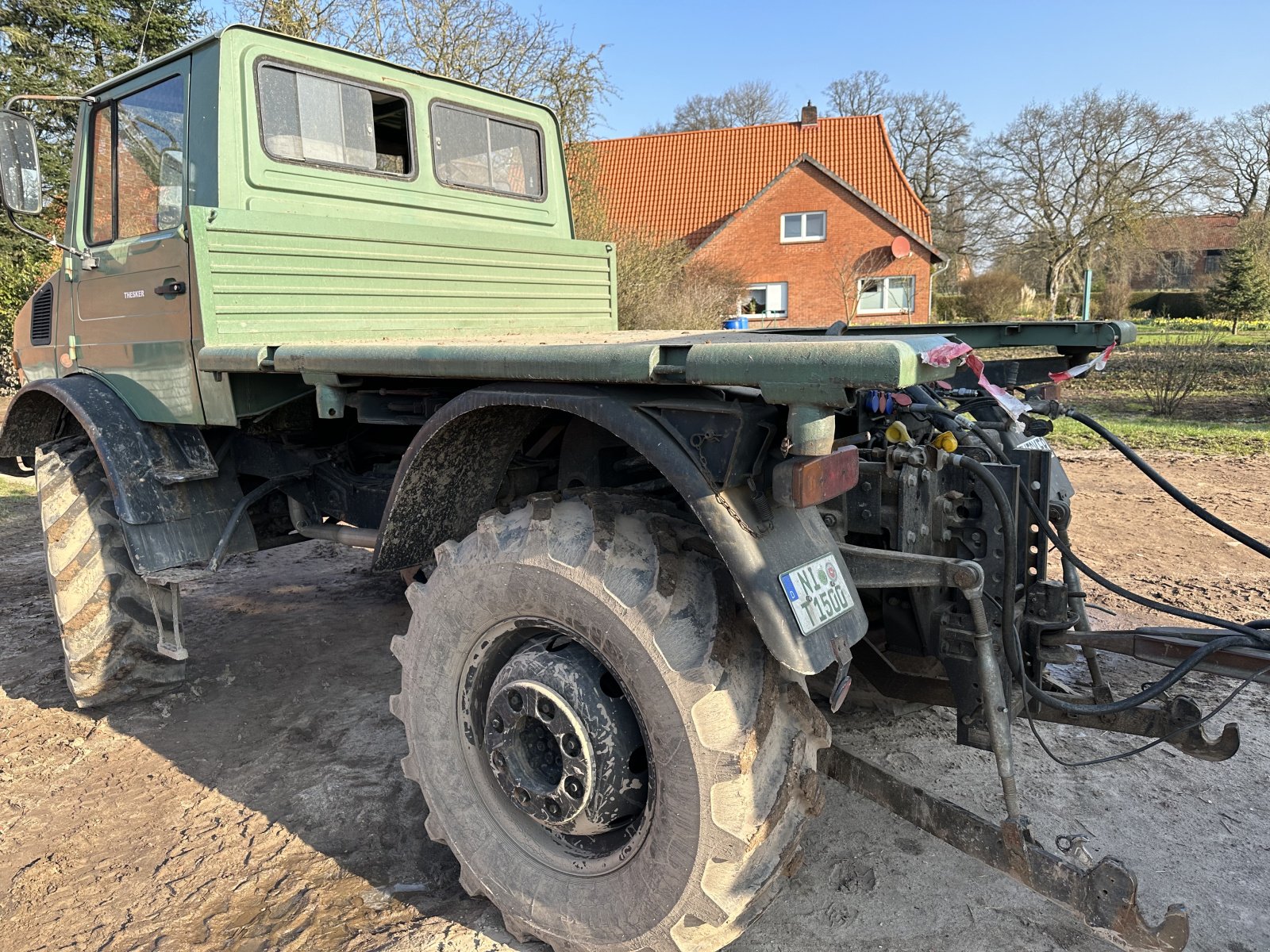 Unimog typu Mercedes-Benz Unimog U 1300, Gebrauchtmaschine w Schweringen (Zdjęcie 8)