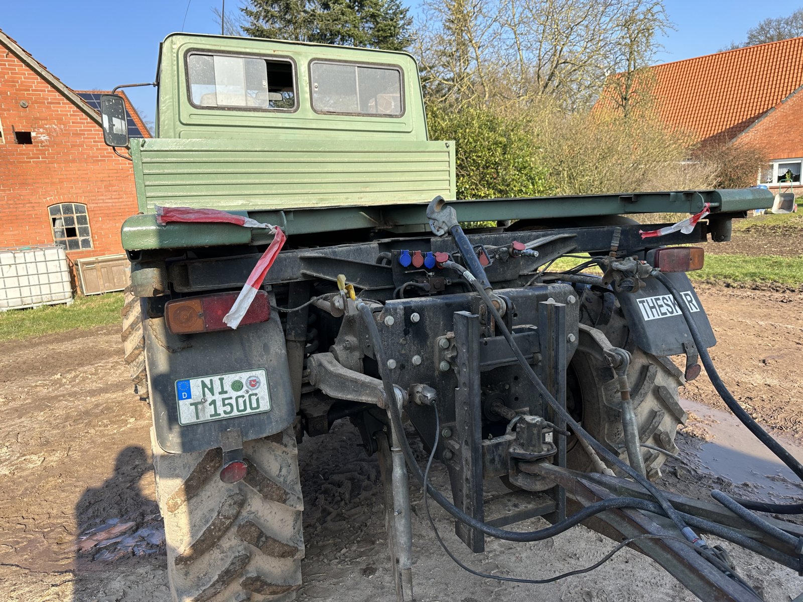 Unimog des Typs Mercedes-Benz Unimog U 1300, Gebrauchtmaschine in Schweringen (Bild 9)