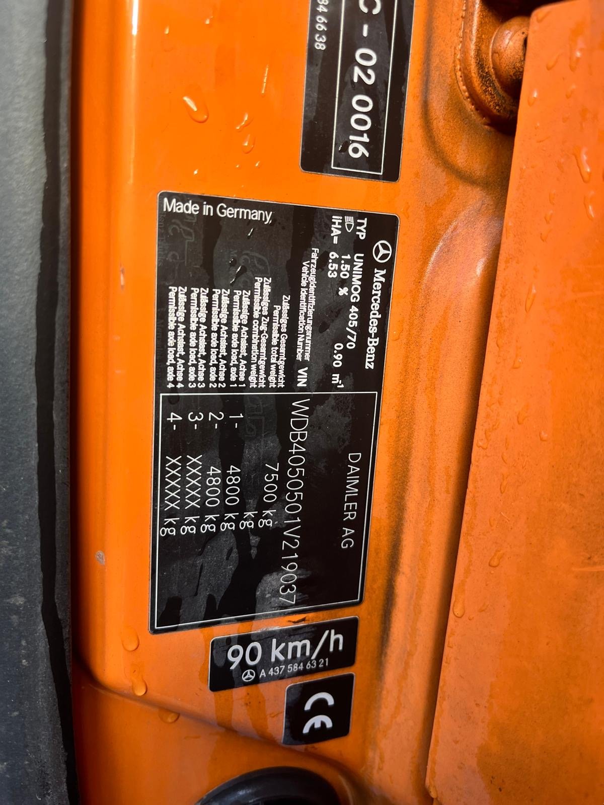 Unimog des Typs Mercedes-Benz Unimog U 20, Gebrauchtmaschine in Bayrischzell (Bild 8)