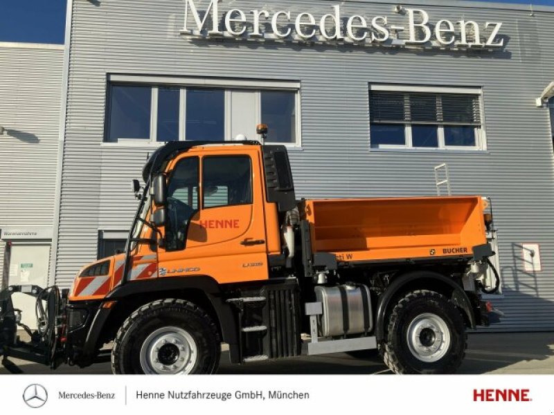 Unimog Türe ait Mercedes-Benz Unimog U 319 184.900€ netto, Gebrauchtmaschine içinde Heimstetten (resim 1)