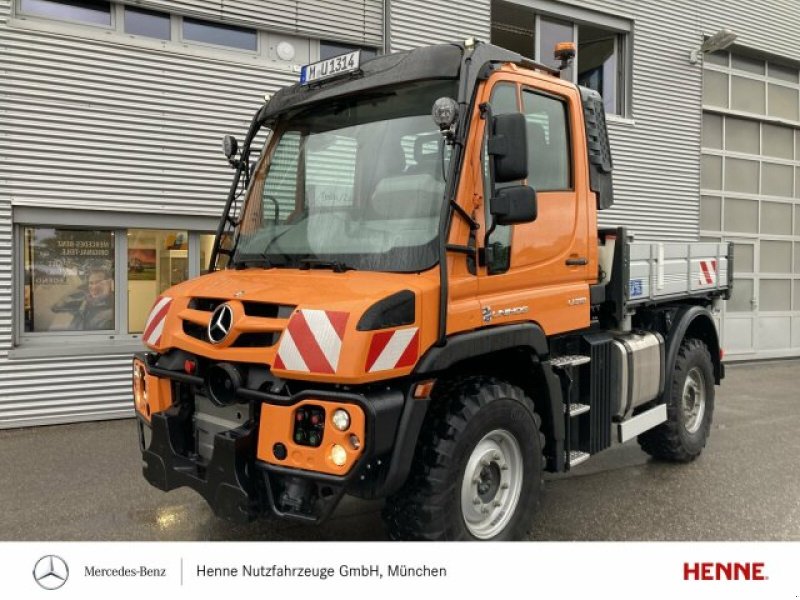 Unimog des Typs Mercedes-Benz Unimog U 319, Gebrauchtmaschine in Heimstetten (Bild 1)