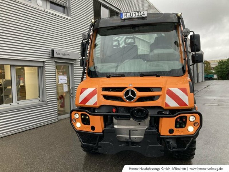 Unimog des Typs Mercedes-Benz Unimog U 319, Gebrauchtmaschine in Heimstetten (Bild 3)