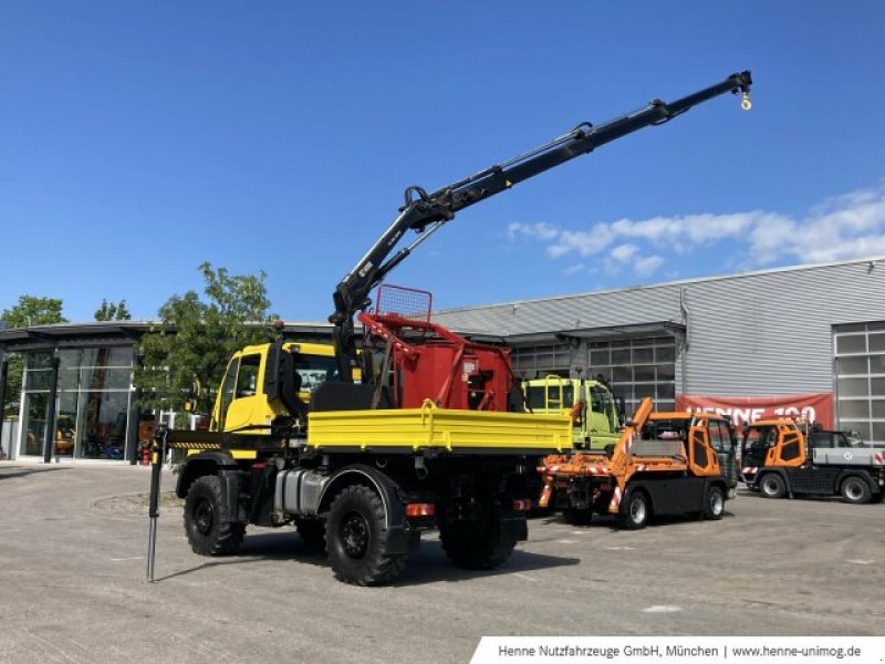 Unimog типа Mercedes-Benz Unimog U 530 Hiab Kran, Gebrauchtmaschine в Heimstetten (Фотография 2)