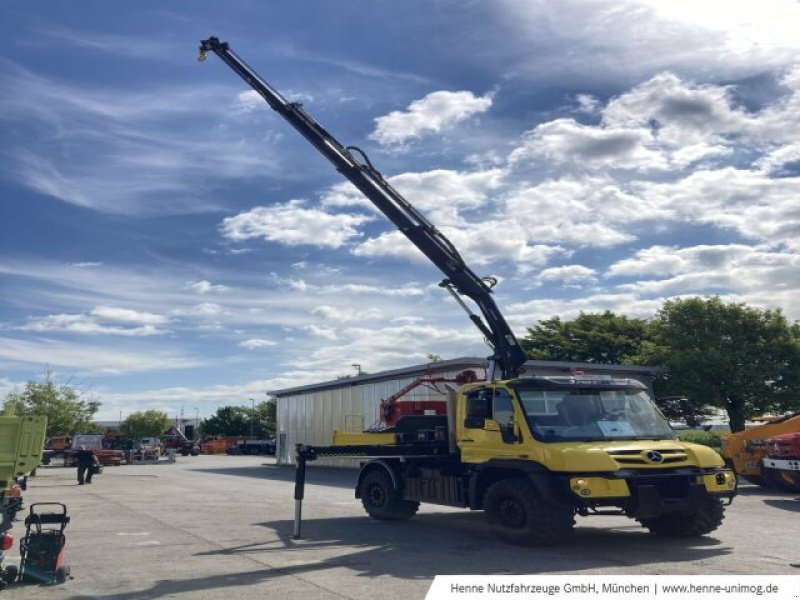 Unimog типа Mercedes-Benz Unimog U 530 Hiab Kran, Gebrauchtmaschine в Heimstetten (Фотография 20)