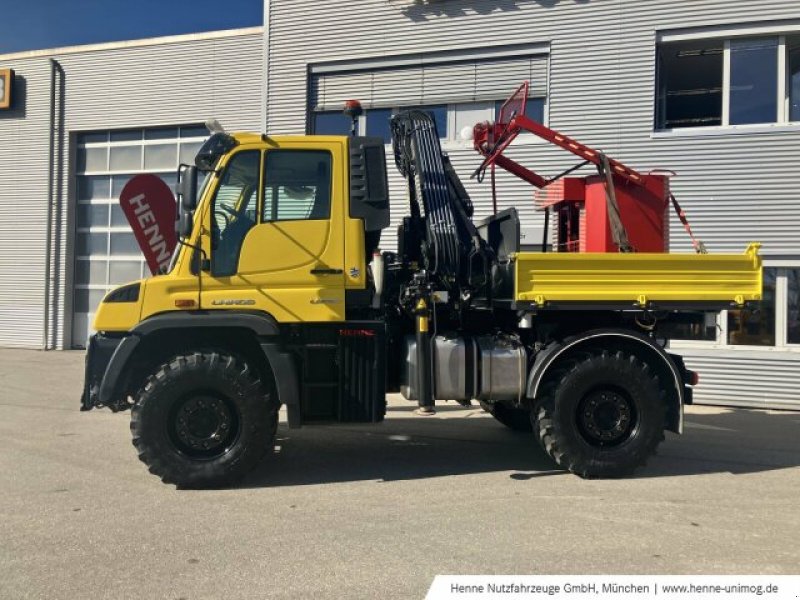 Unimog des Typs Mercedes-Benz Unimog U 530 LOF Schnellwechsel Kran, Gebrauchtmaschine in Heimstetten (Bild 3)