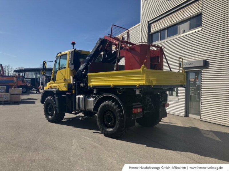 Unimog des Typs Mercedes-Benz Unimog U 530 LOF Schnellwechsel Kran, Gebrauchtmaschine in Heimstetten (Bild 4)