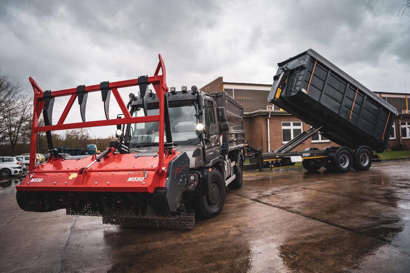 Unimog des Typs Mercedes-Benz Unimog U535L, Gebrauchtmaschine in Wiedemar (Bild 11)