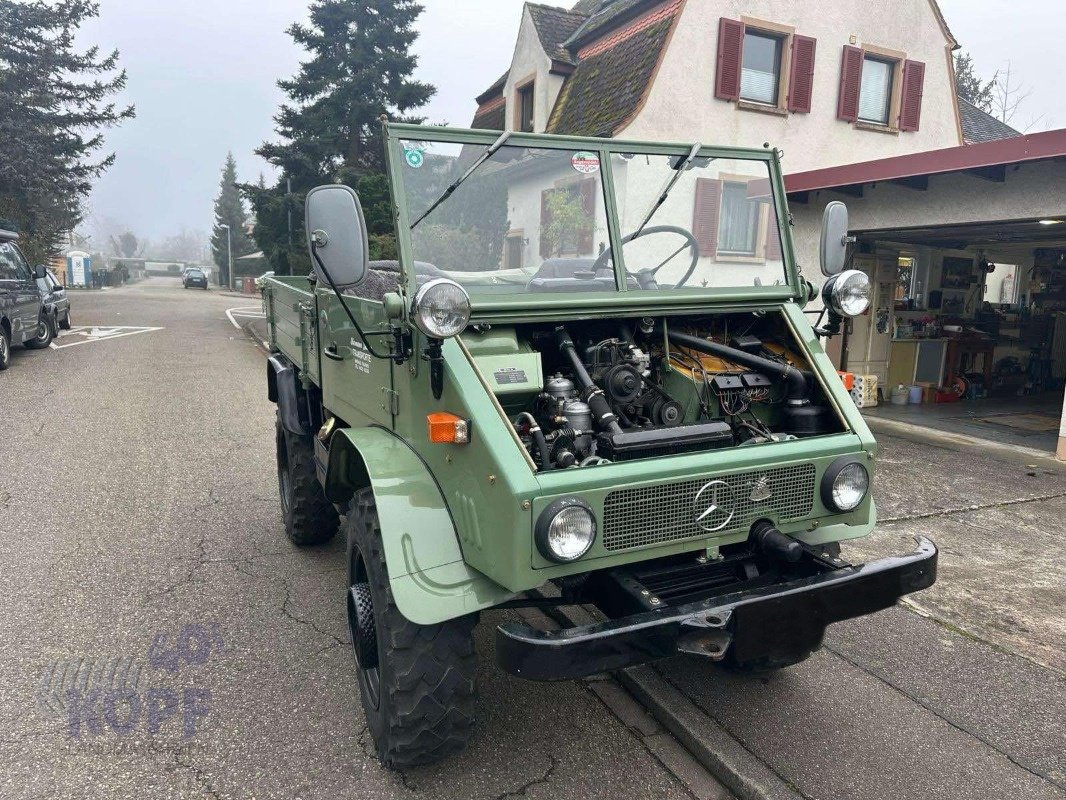 Unimog des Typs Mercedes Mercedes Unimog U 411 hydraulikanlage, Zapfwelle vorne, Gebrauchtmaschine in Schutterzell (Bild 19)