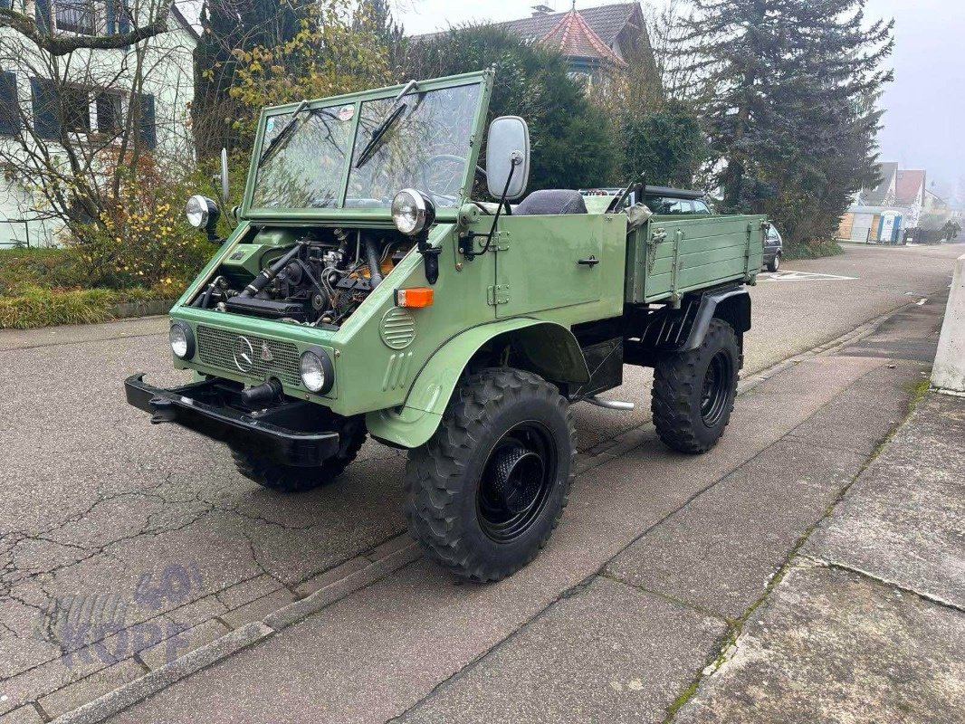 Unimog tip Mercedes Mercedes Unimog U 411 hydraulikanlage, Zapfwelle vorne, Gebrauchtmaschine in Schutterzell (Poză 1)