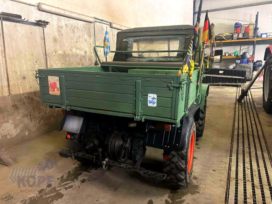 Unimog типа Mercedes Mercedes Unimog U411 / U30 hyd. Lenkung Heckseilwinde, Gebrauchtmaschine в Schutterzell (Фотография 4)