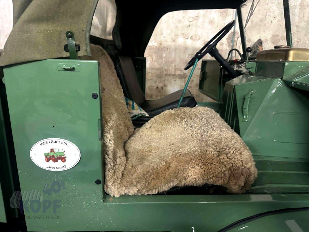 Unimog типа Mercedes Mercedes Unimog U411 / U30 hyd. Lenkung Heckseilwinde, Gebrauchtmaschine в Schutterzell (Фотография 8)