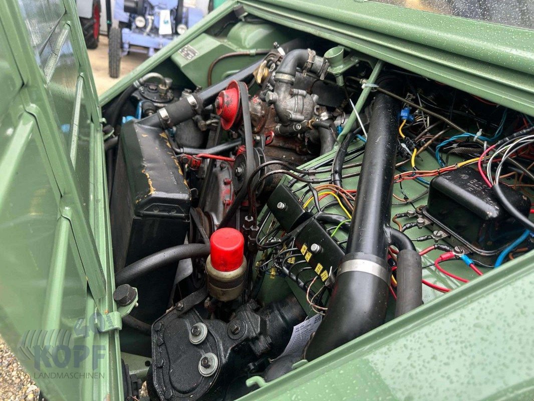 Unimog типа Mercedes Mercedes Unimog U411 / U30 hyd. Lenkung Heckseilwinde, Gebrauchtmaschine в Schutterzell (Фотография 9)