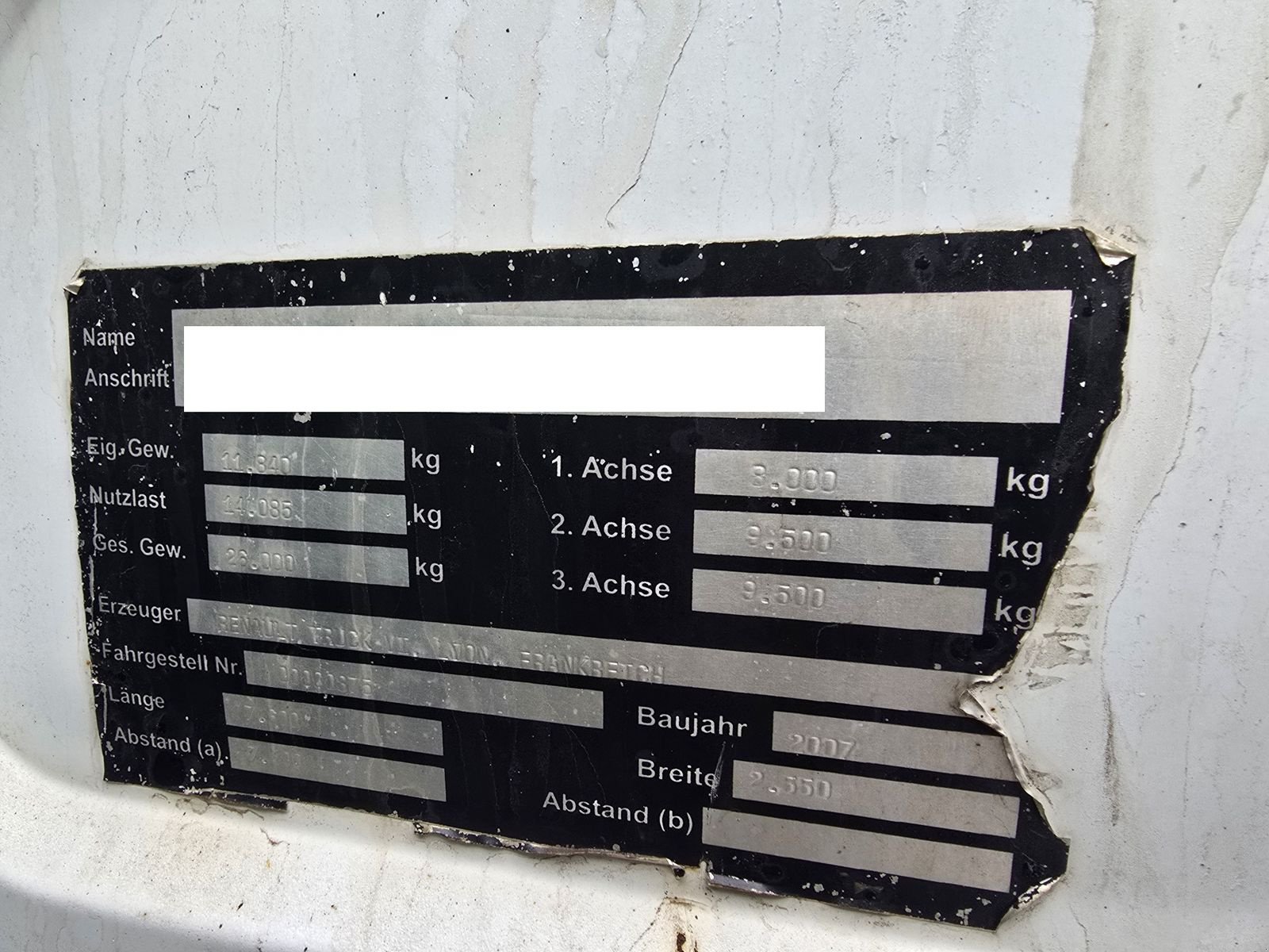 Unimog typu Renault 450DXI, Gebrauchtmaschine w Gabersdorf (Zdjęcie 4)