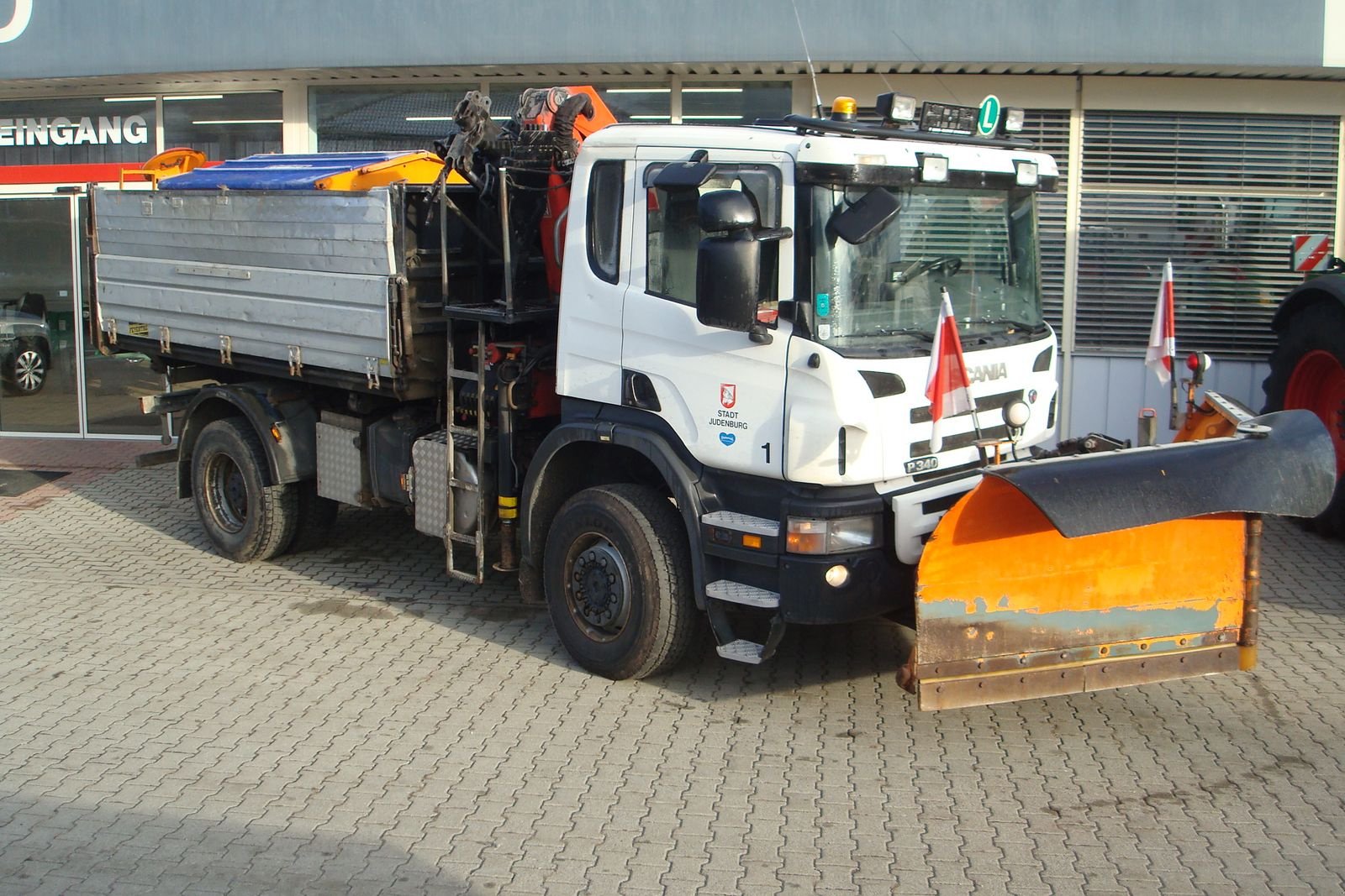 Unimog of the type Scania P340 CB 4x4HHZ, Gebrauchtmaschine in Judenburg (Picture 1)