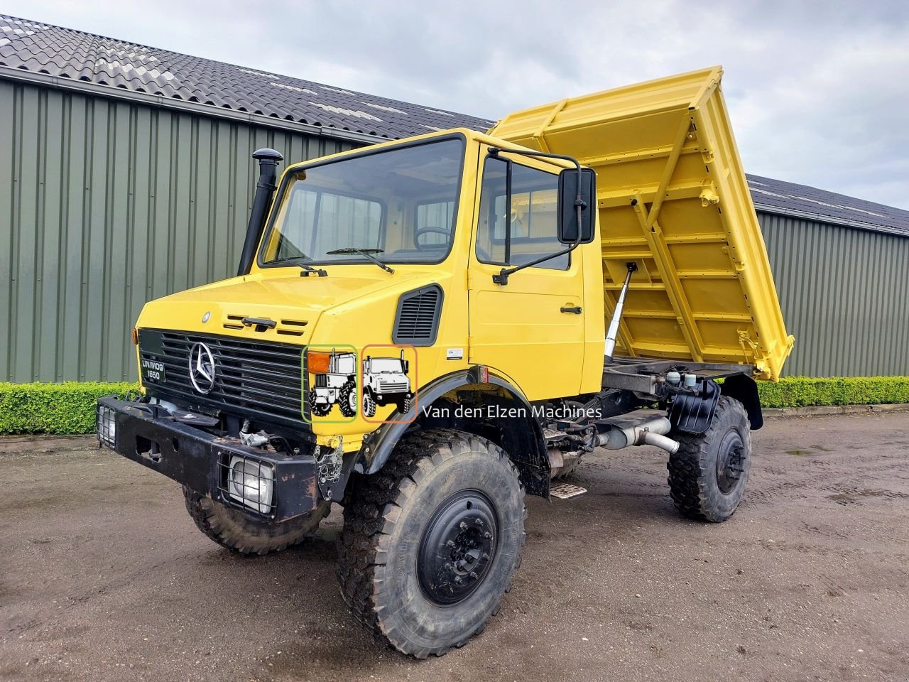 Unimog a típus Sonstige Mercedes Benz Unimog U1650, Gebrauchtmaschine ekkor: Odiliapeel (Kép 4)