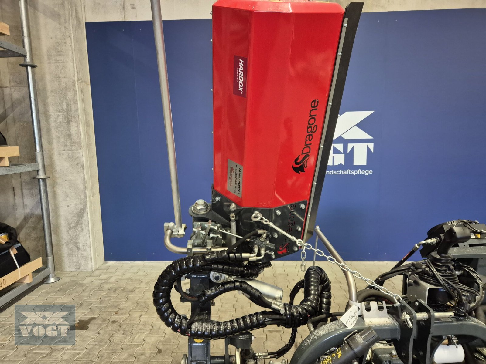 Unterstockmulcher del tipo DRAGONE BM 120 Zwischenreihenmulcher für Obst- und Weinbau-Vorführgerät-, Gebrauchtmaschine In Schmallenberg (Immagine 14)