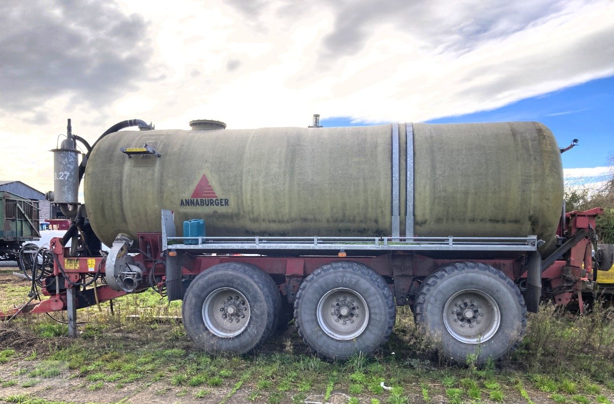 Vakuumfass des Typs Annaburger HTS 29K.27 Tridem - Güllefass Bj. 2013, Gebrauchtmaschine in Karstädt (Bild 1)