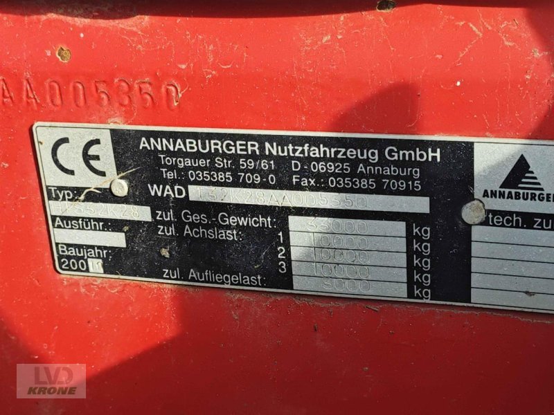 Vakuumfass типа Annaburger HTS32K28, Gebrauchtmaschine в Spelle (Фотография 15)